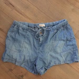 Merona denim color  shorts size L